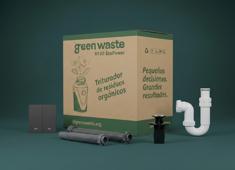 Triturador de residuos H100 EcoPower